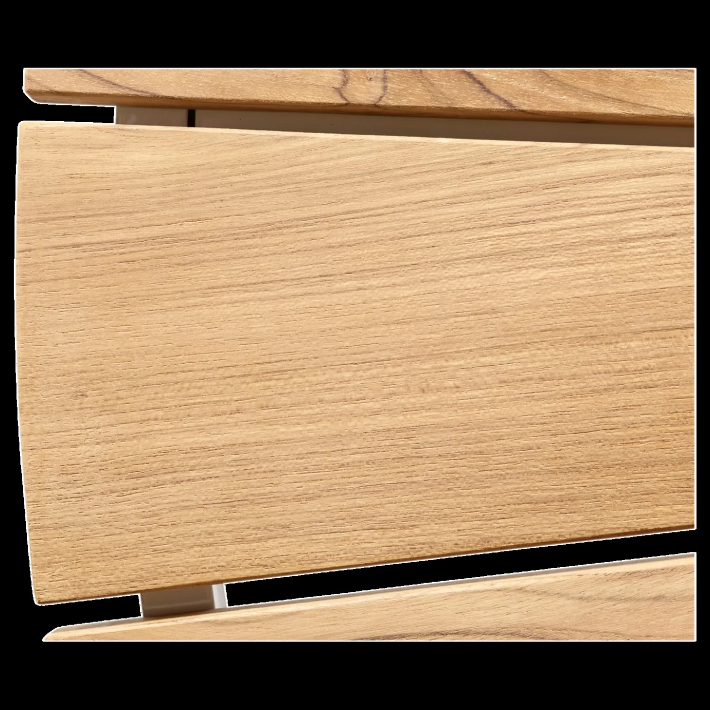 Cinas - Havebord - Ellen bord Ø130cm hvid/teak