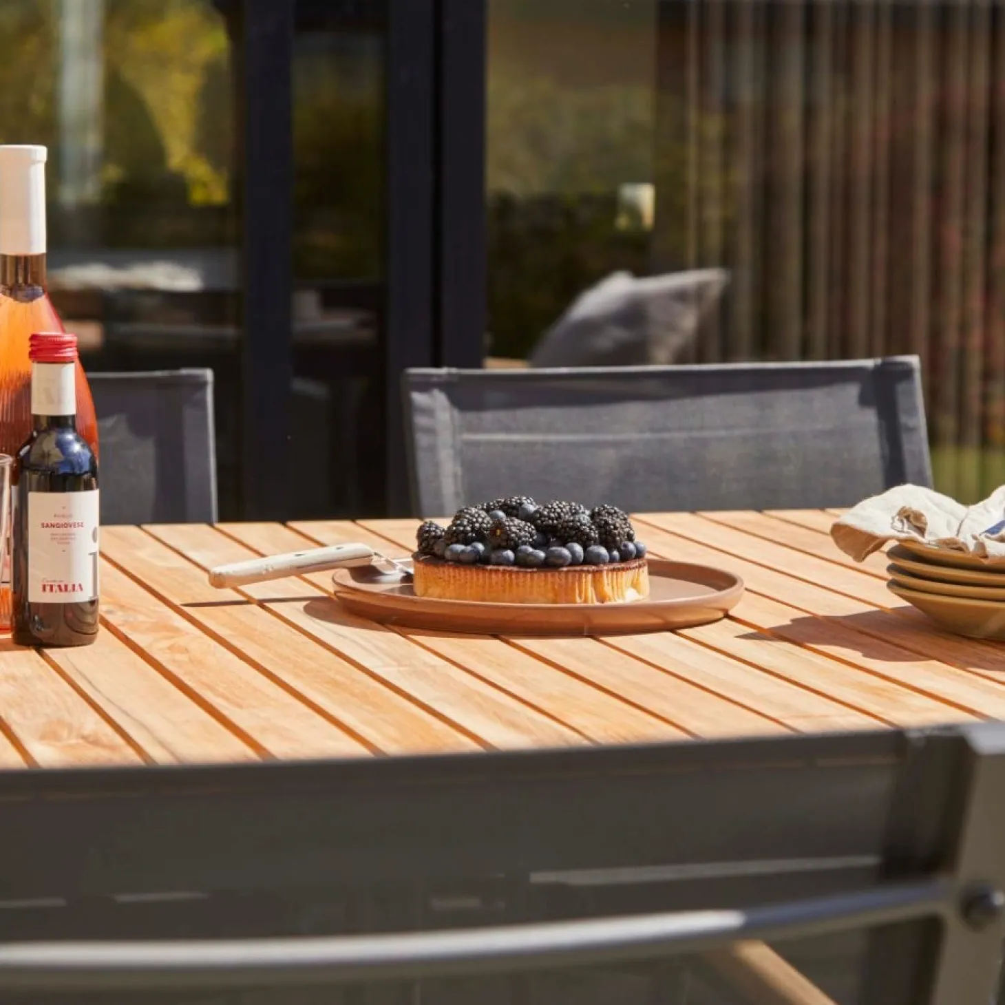 Cinas - Havebord - Mood Classic bord 167,5x100cm antracit/teak