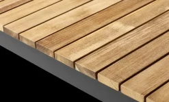 Cinas - Havebord - Mood Extreme bord 208x100cm antracit/teak
