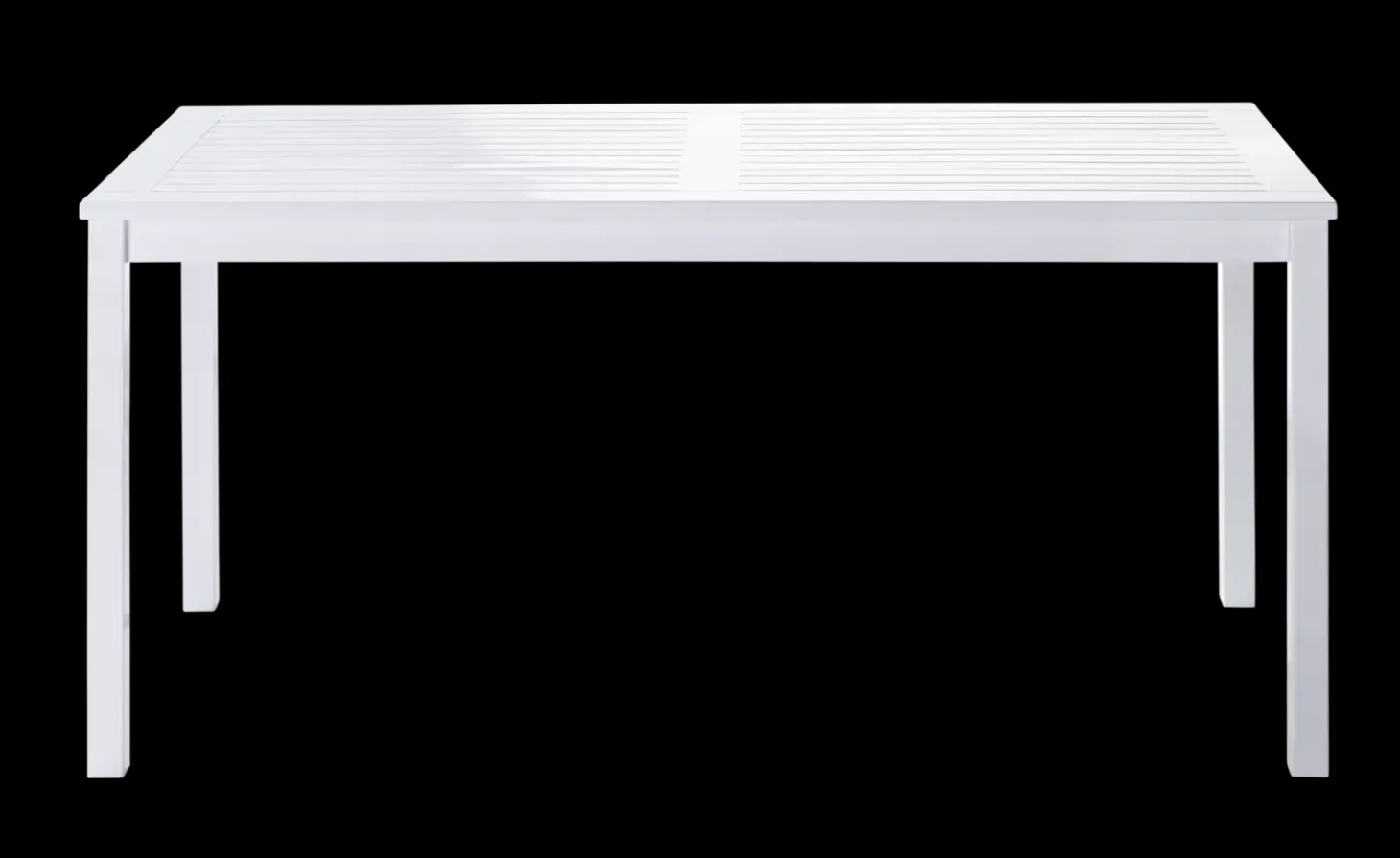 Cinas - Havebord - Rosenborg bord 165x80cm hvid mahogni