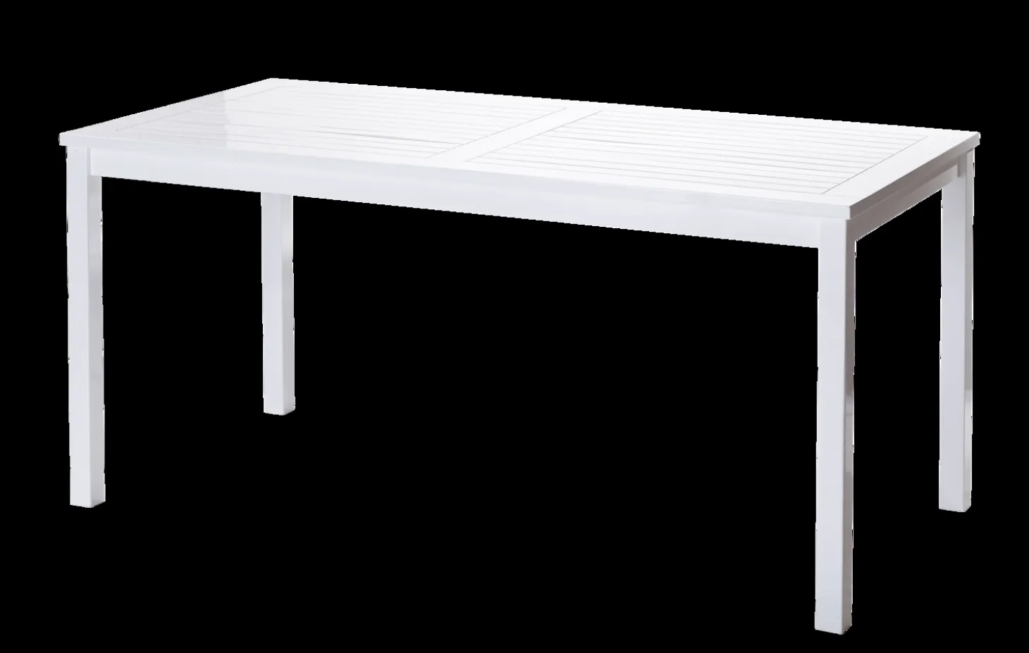 Cinas - Havebord - Rosenborg bord 165x80cm hvid mahogni