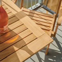 Cinas - Havebord - York foldebord 70x70cm teak