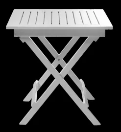 Cinas - Havebord -York foldebord 70x70cm hvid