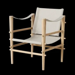 Cinas - Noble Safari stol lys med melange canvas