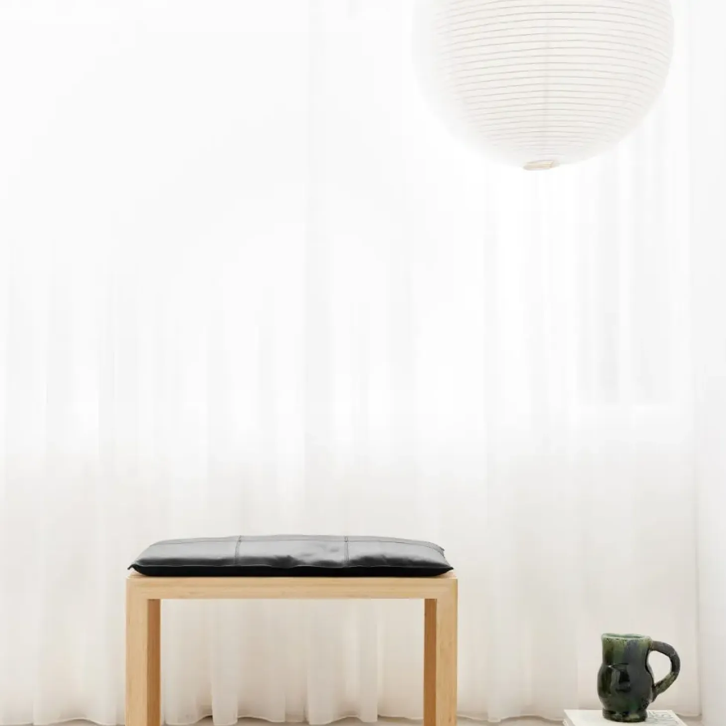 Cinas - Rib 2-pers bænk 73x35x43cm bambus