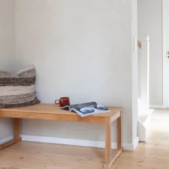 Cinas - Vega bænk 120x40cm teak