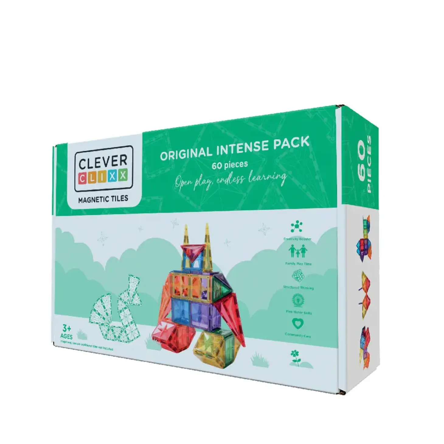 Cleverclixx - Magnetlegetøj - Original Pack - Intense 60