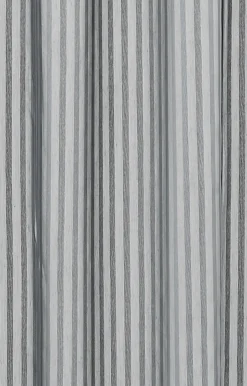 Compliments - Badeforhæng - Lines shower curtain w/tape 220 cm - Grå