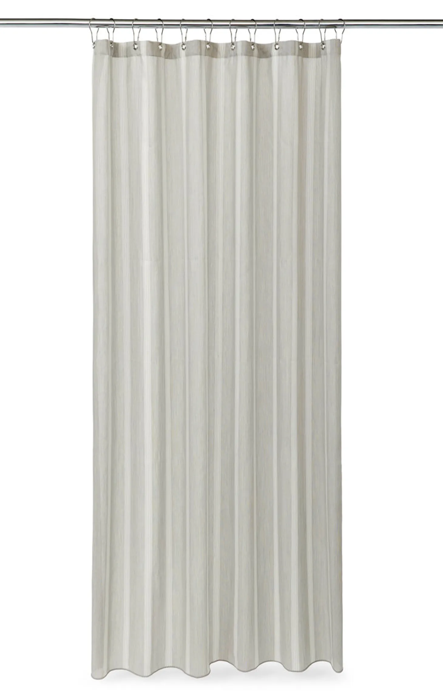 Compliments - Badeforhæng - Lumien shower curtain w/eyelets 220 cm - Taupe