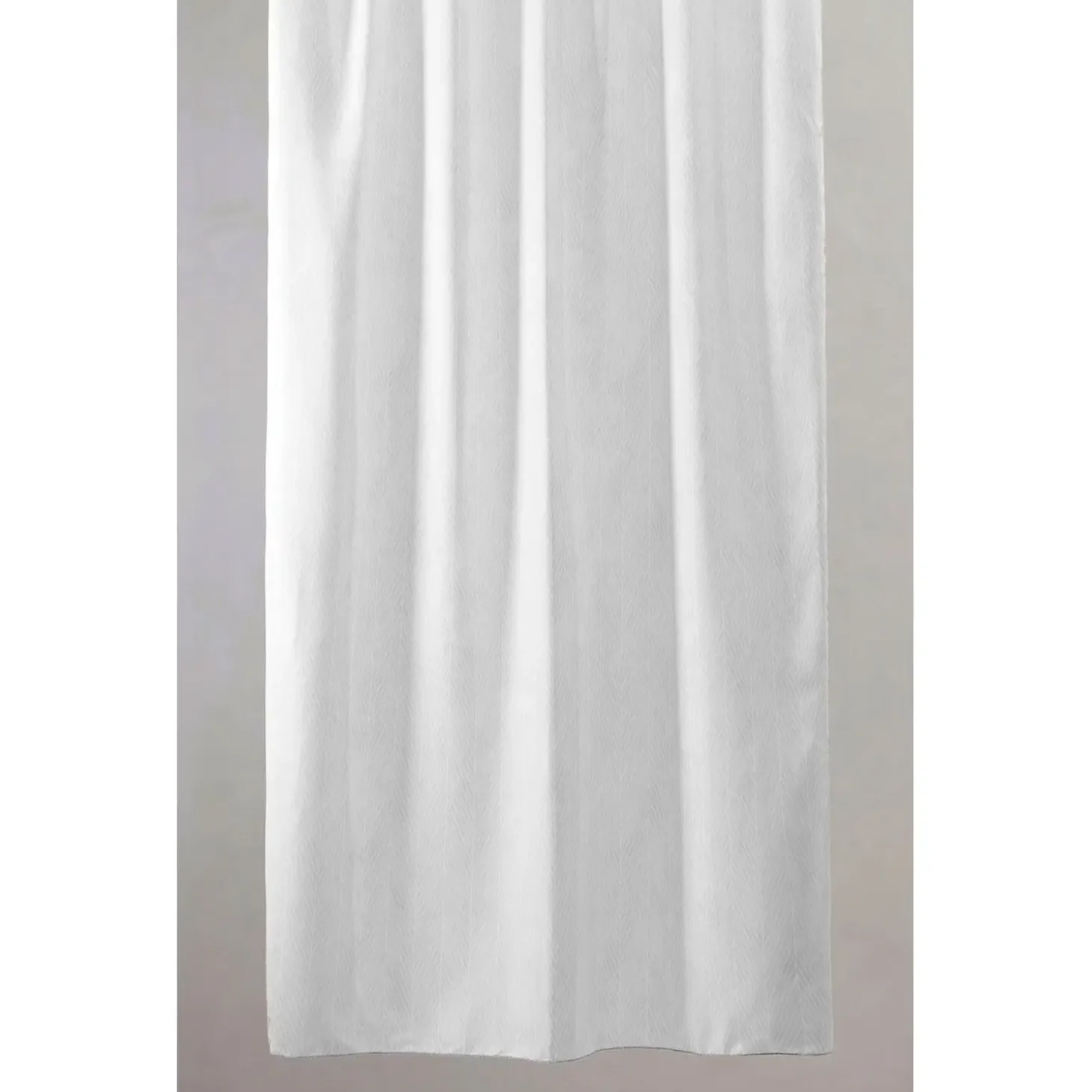 Compliments - Badeforhæng - Pine shower curtain w/tape 220 cm - Hvid