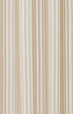 Compliments - Badeforhæng - Lines shower curtain w/eyelets 220 cm - Linen