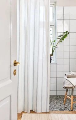 Compliments - Badeforhæng - Lumien shower curtain w/tape 200 cm - Sand