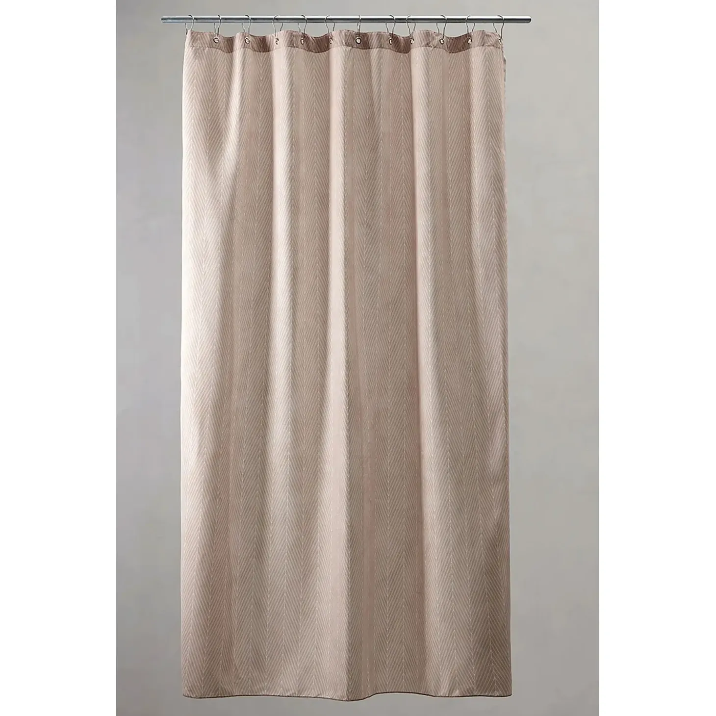 Compliments - Badeforhæng - Pine shower curtain w/eyelets 220 cm - Linen