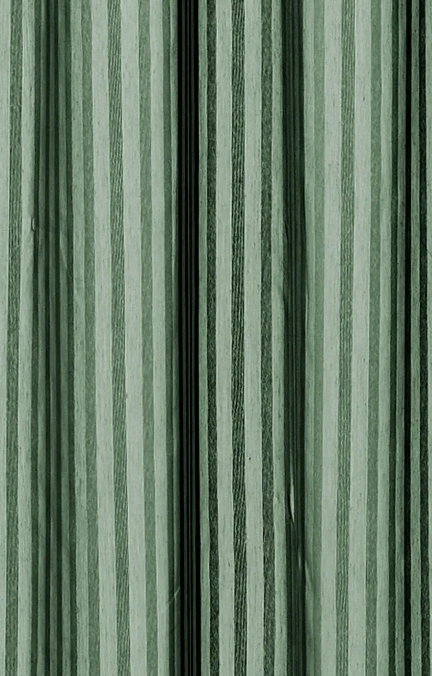 Compliments - Badeforhæng - Lines shower curtain w/eyelets 200 cm - Skovgrøn