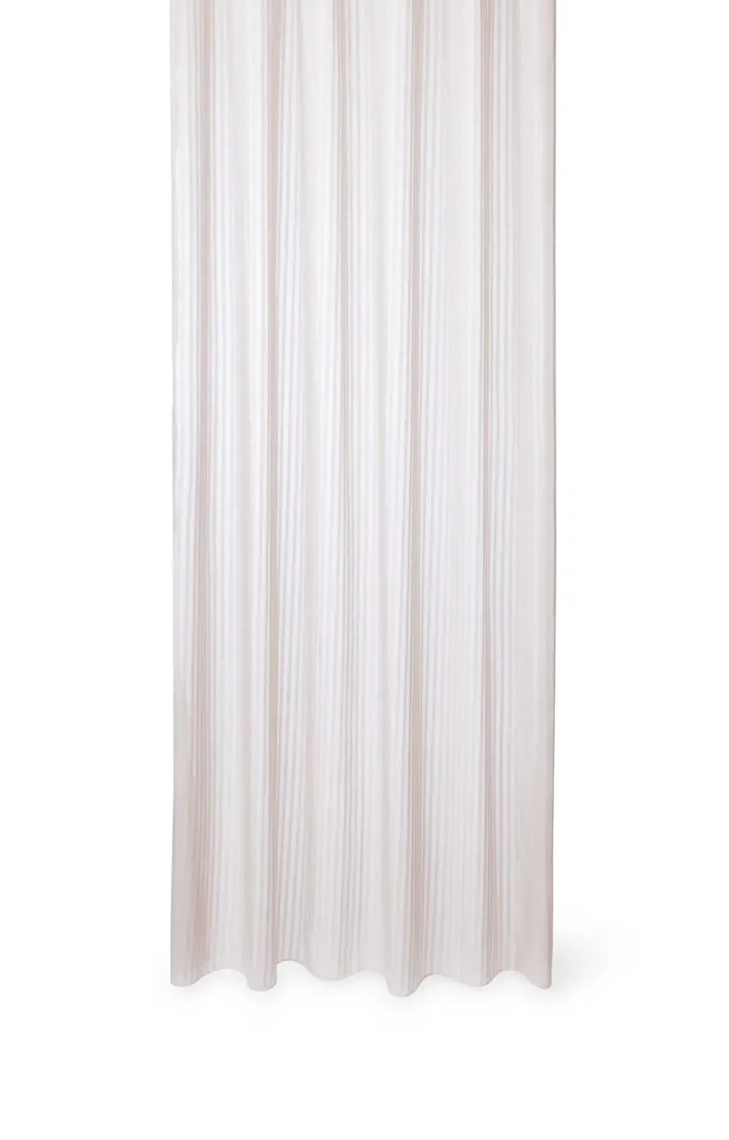 Compliments - Badeforhæng - Lines shower curtain w/tape 220 cm - Rose