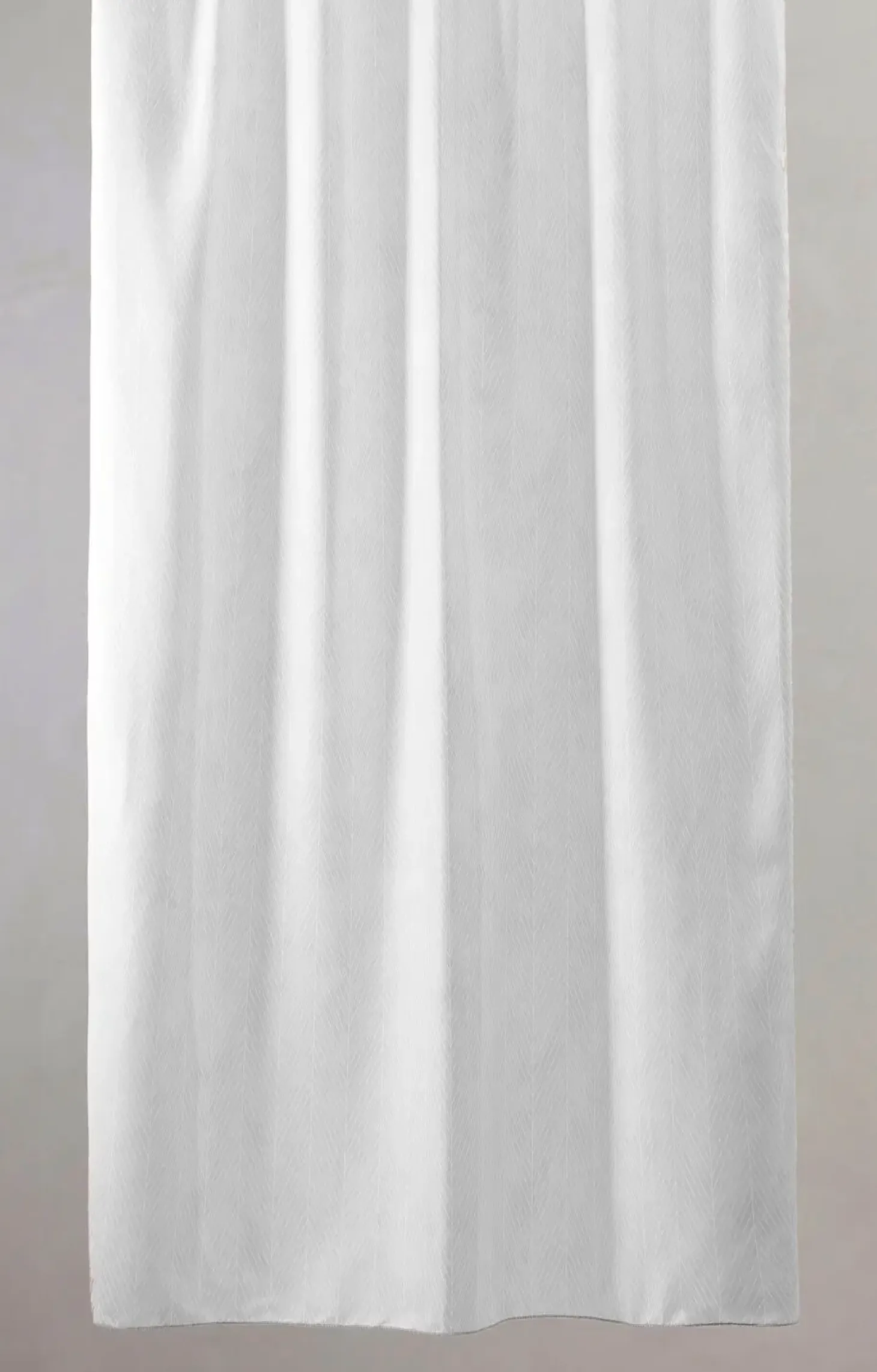Compliments - Badeforhæng - Pine shower curtain w/tape 200 cm - Hvid