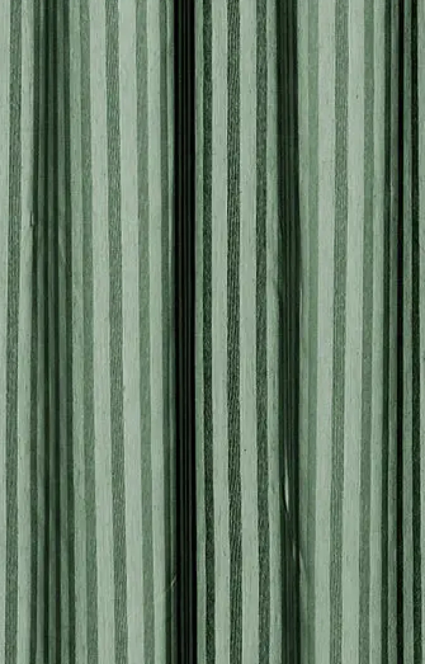 Compliments - Badeforhæng - Lines shower curtain w/tape 220 cm - Skovgrøn