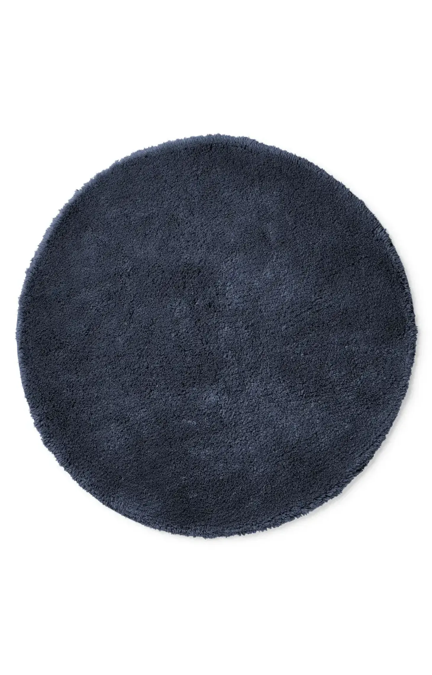 Compliments - Bademåtte - Loop Bath Mat dia. 75 cm - Mørk blå