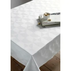 Compliments - Bordløber - Wind Damask 50x140 cm - Hvid