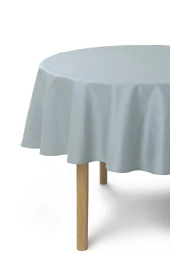 Compliments - Confetti Damask Table Cloth dia. 200 cm - Mineral blue