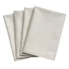 Compliments - Confetti Damask Napkin 45x45 cm - 4 Pack - Moon