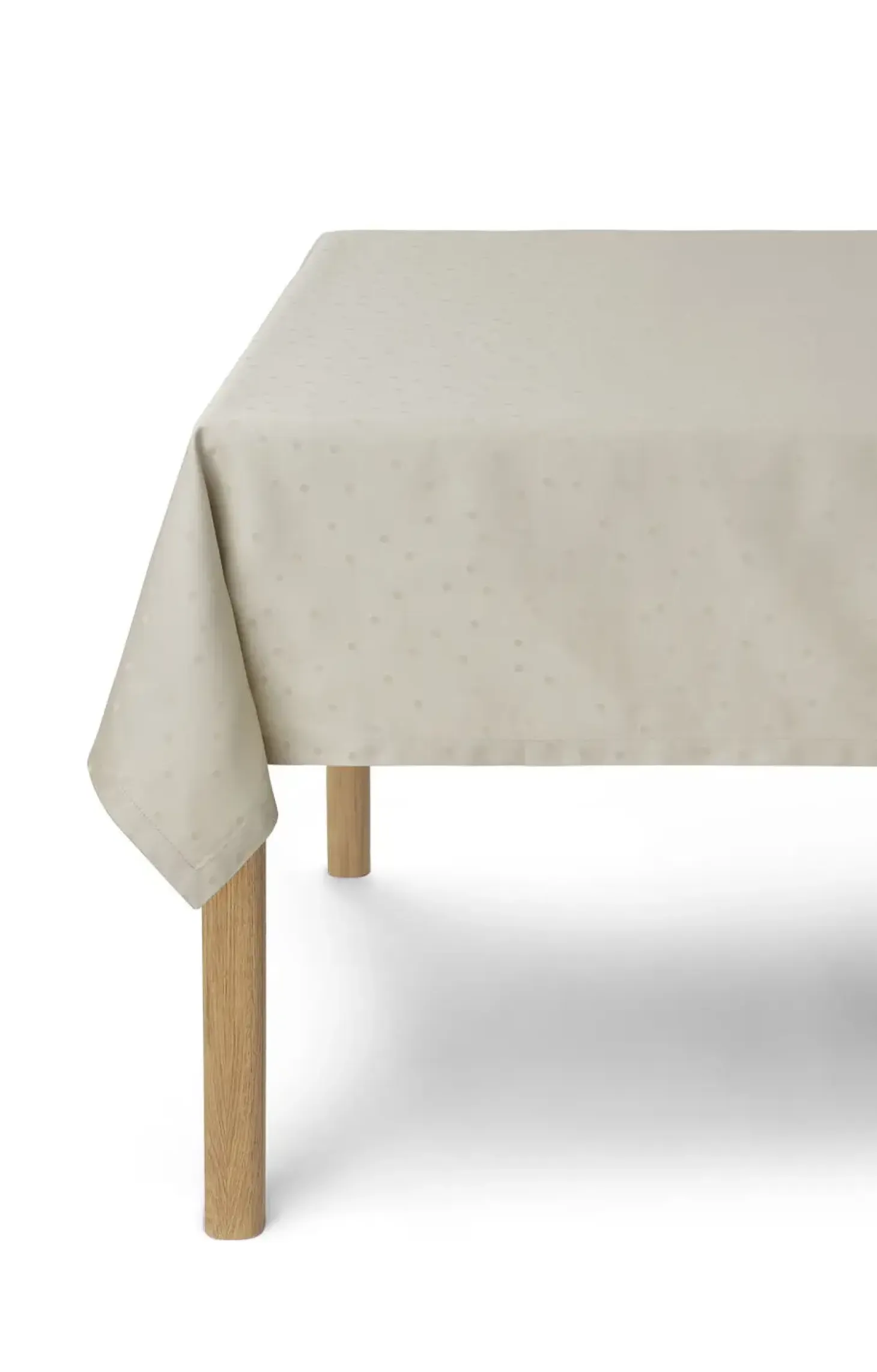 Compliments - Confetti Damask Table Cloth 150x250 cm - Moon
