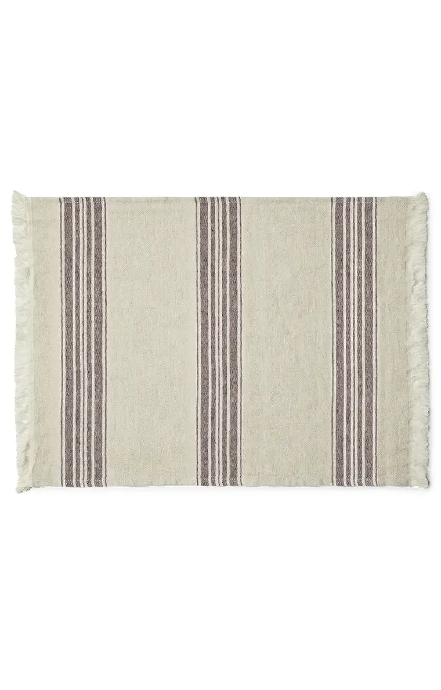 Compliments - Dækkeserviet - Arles Place Mat 36x50 cm w/fringes - 2 Pack - Plum