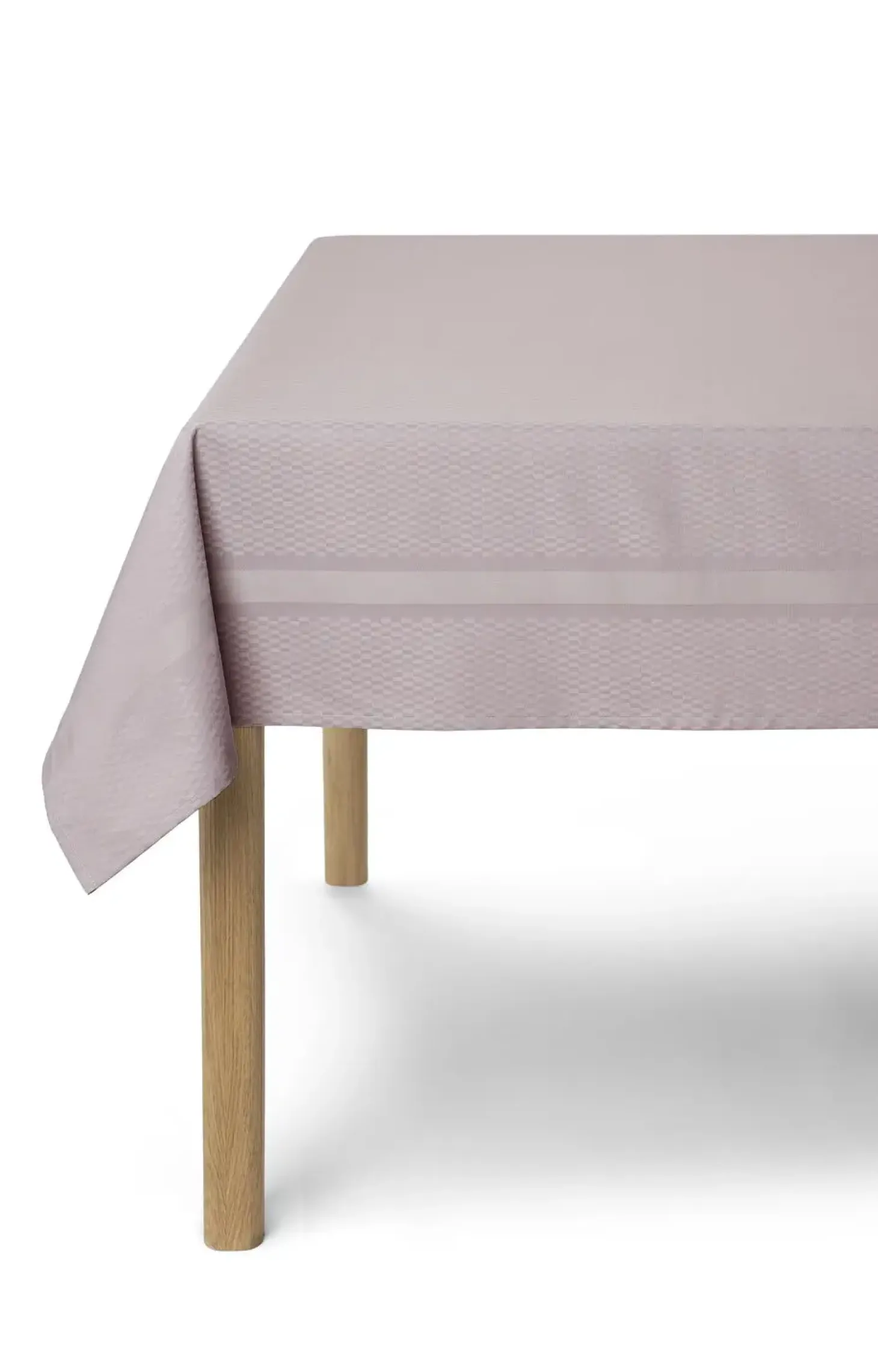 Compliments - Dug - Tile Damask Table Cloth 150x 300 cm - Ash rose