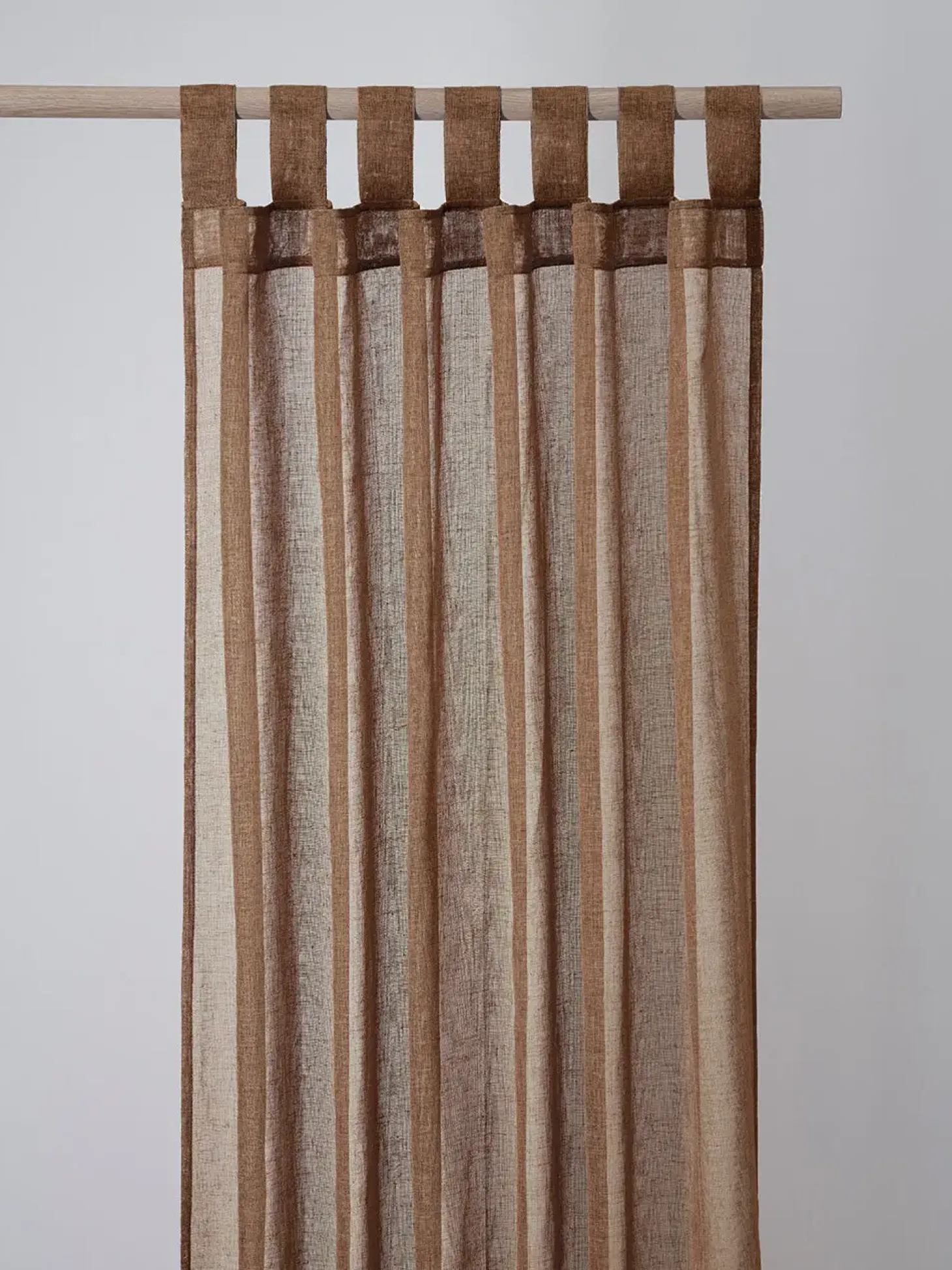 Compliments - Gardin - Boho Curtain 140x230 cm w/loops - Brun