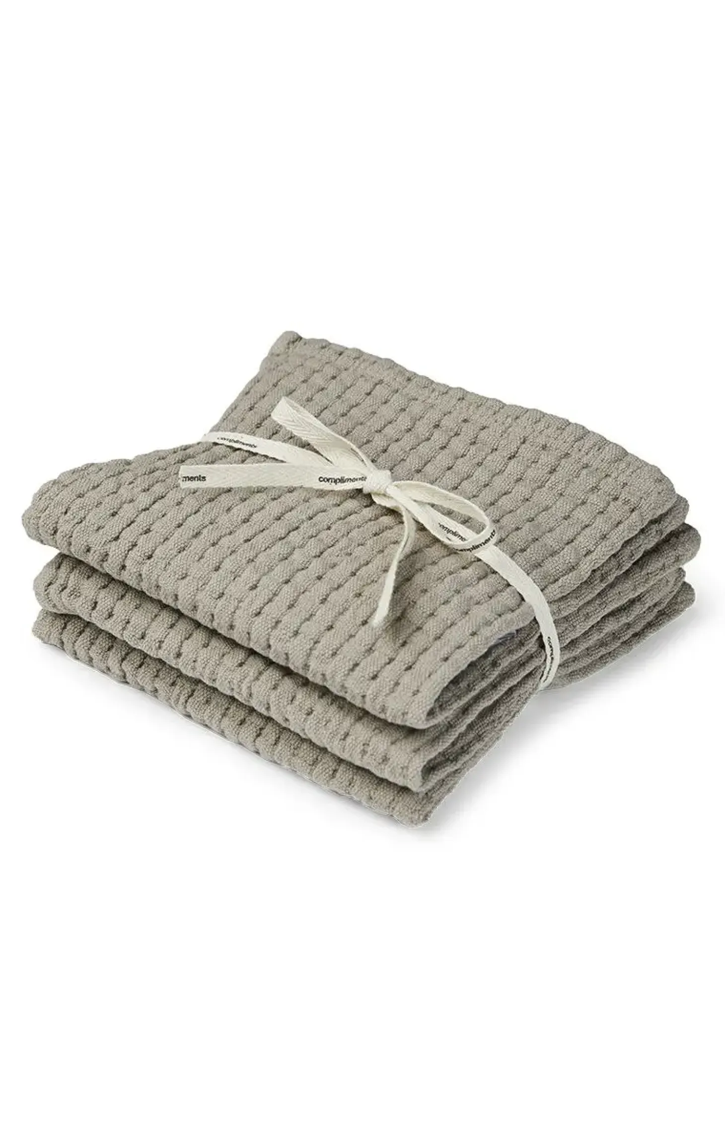 Compliments - Karklud - Hazel Cloth 28x28 cm - 3 pack - Sand
