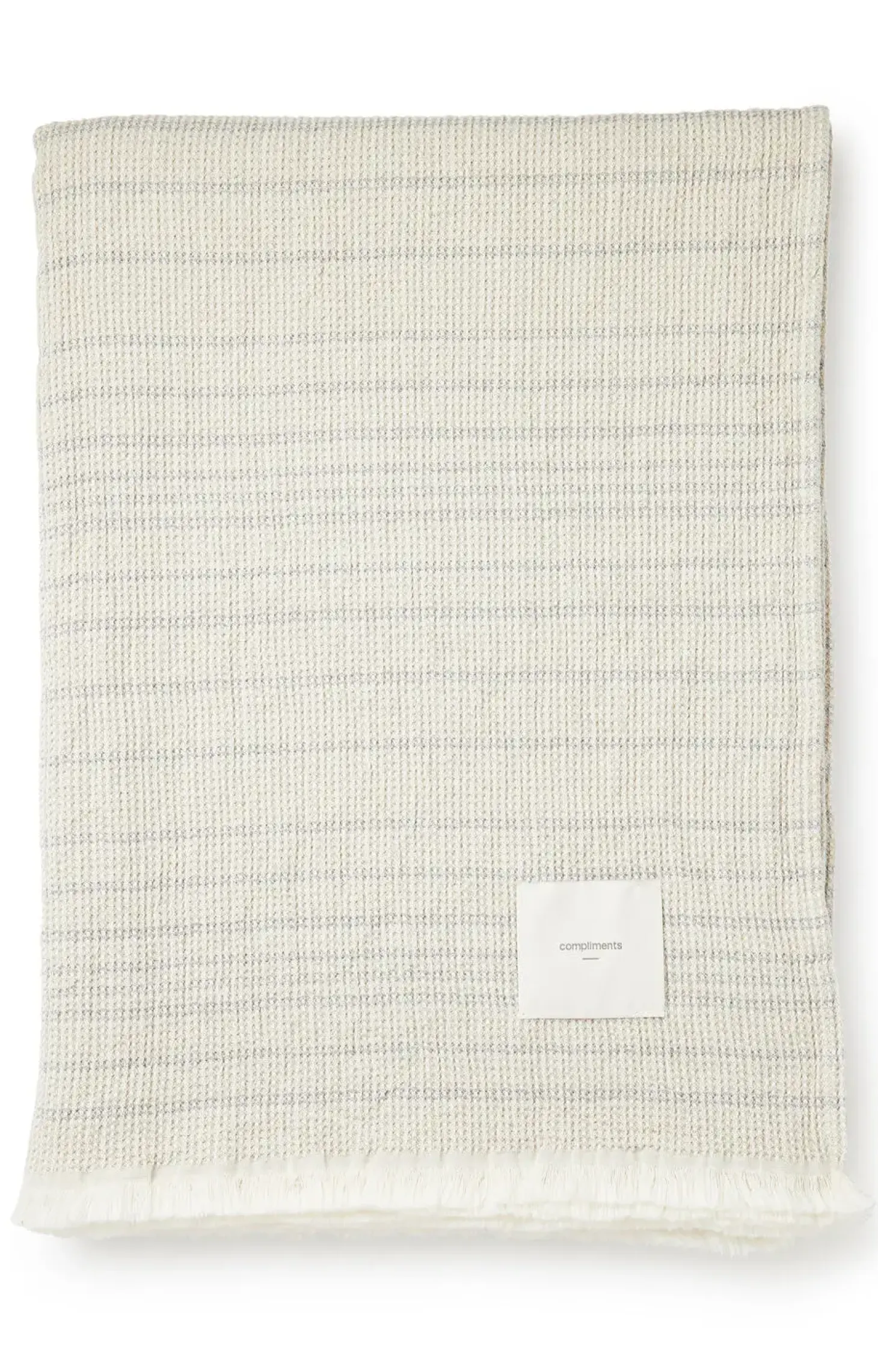Compliments - Plaid - Cielo Throw 130x190 cm - Sand/grå