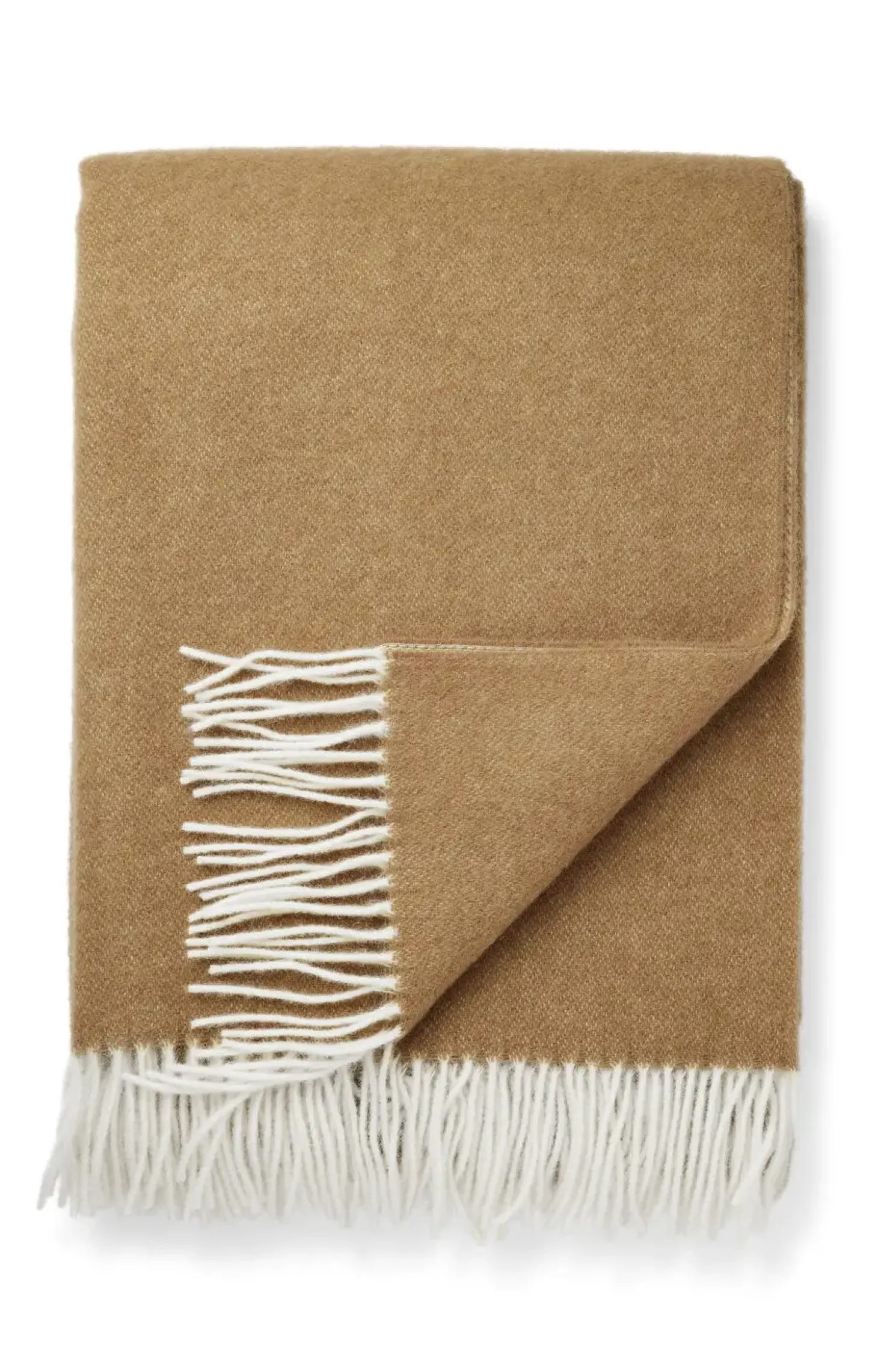 Compliments - Plaid - Duo Throw - 140x200 cm - Camel