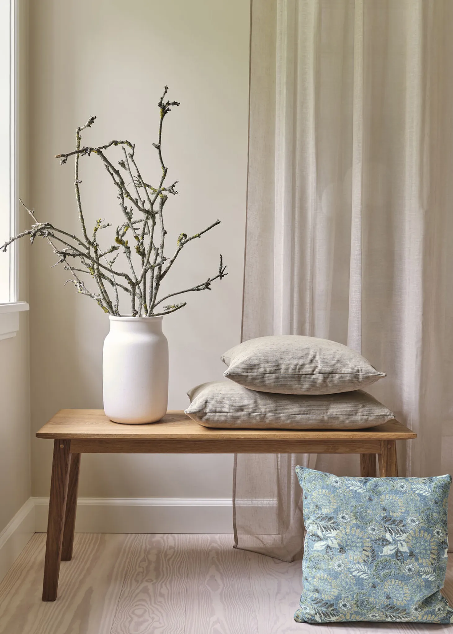 Compliments - Pudebetræk - Cord 40x60 cm - Linen