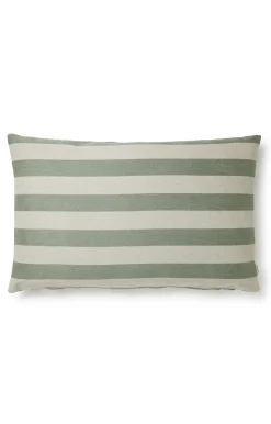 Compliments - Pudebetræk Outdoor Stripe 40x60 cm - Grøn