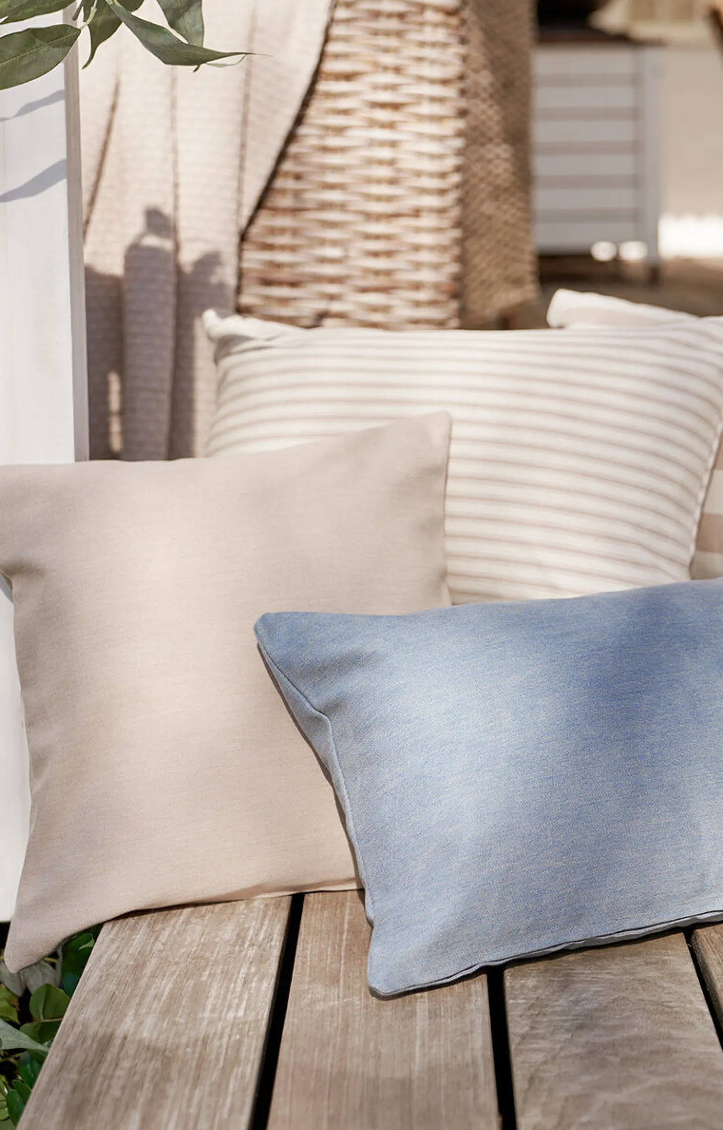 Compliments - Pudebetræk Outdoor Basic 45x45 cm - Sand