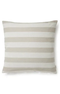 Compliments - Pudebetræk Outdoor Stripe 45x45 cm - Beige