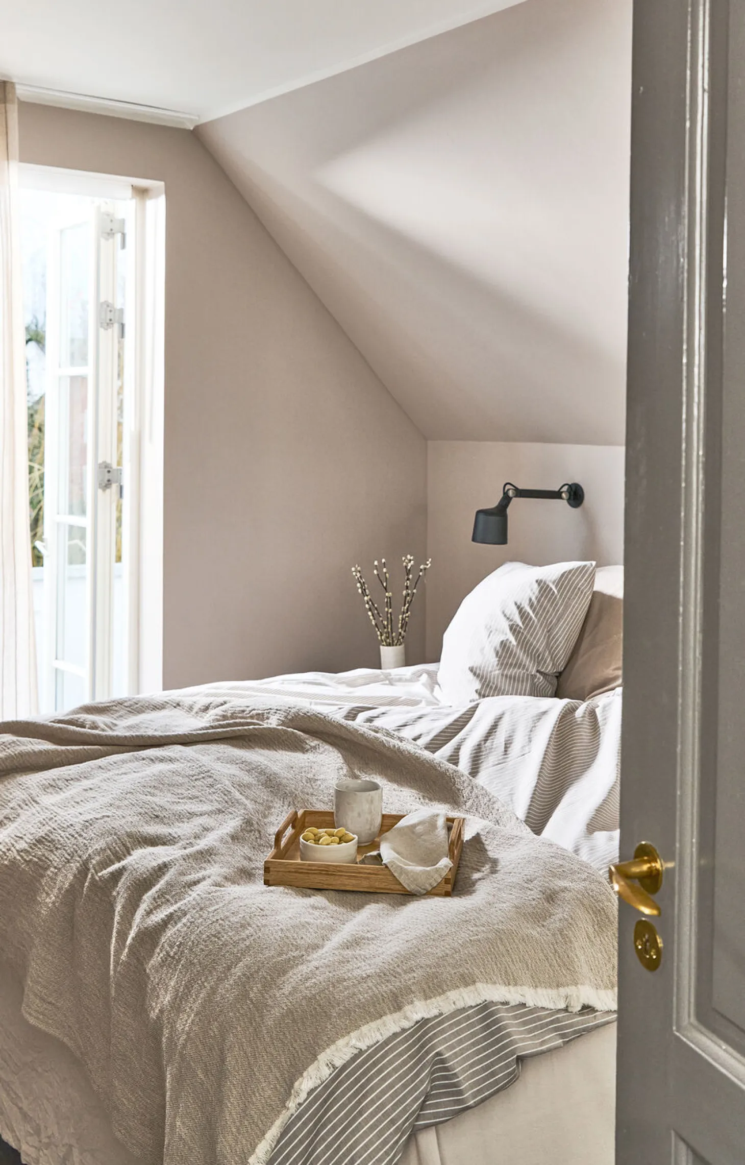Compliments - Sengetøj - Fjord Bed Linen 240x220/60x63 (2) cm - Sand