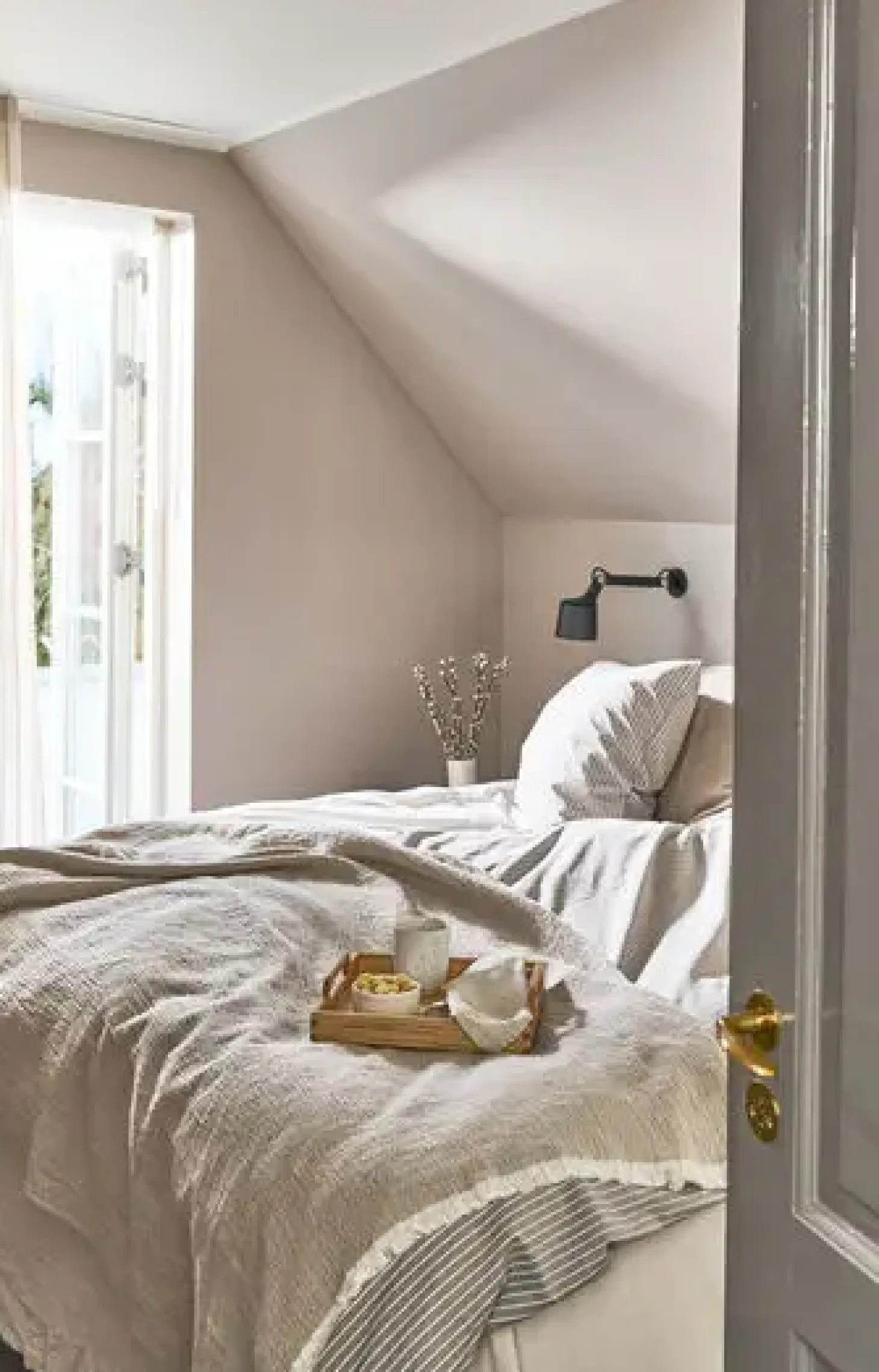 Compliments - Sengetøj - Fjord Bed Linen 140x200/60x63 cm - Sand