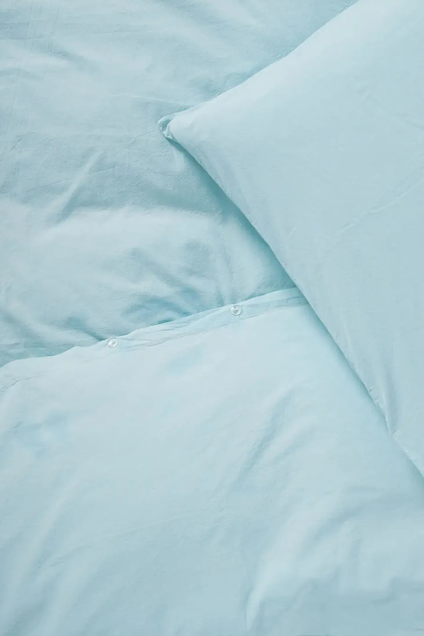 Compliments - Sengetøj - Stone Bed Linen 140x220/60x63 cm - Sky blue