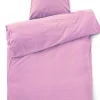 Compliments - Sengetøj - Stone Bed Linen 140x220/60x63 cm - Pink Sky