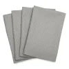 Compliments - Serviet - Tile Damask Napkin 45x45 cm - 4 pack - Sølv grå