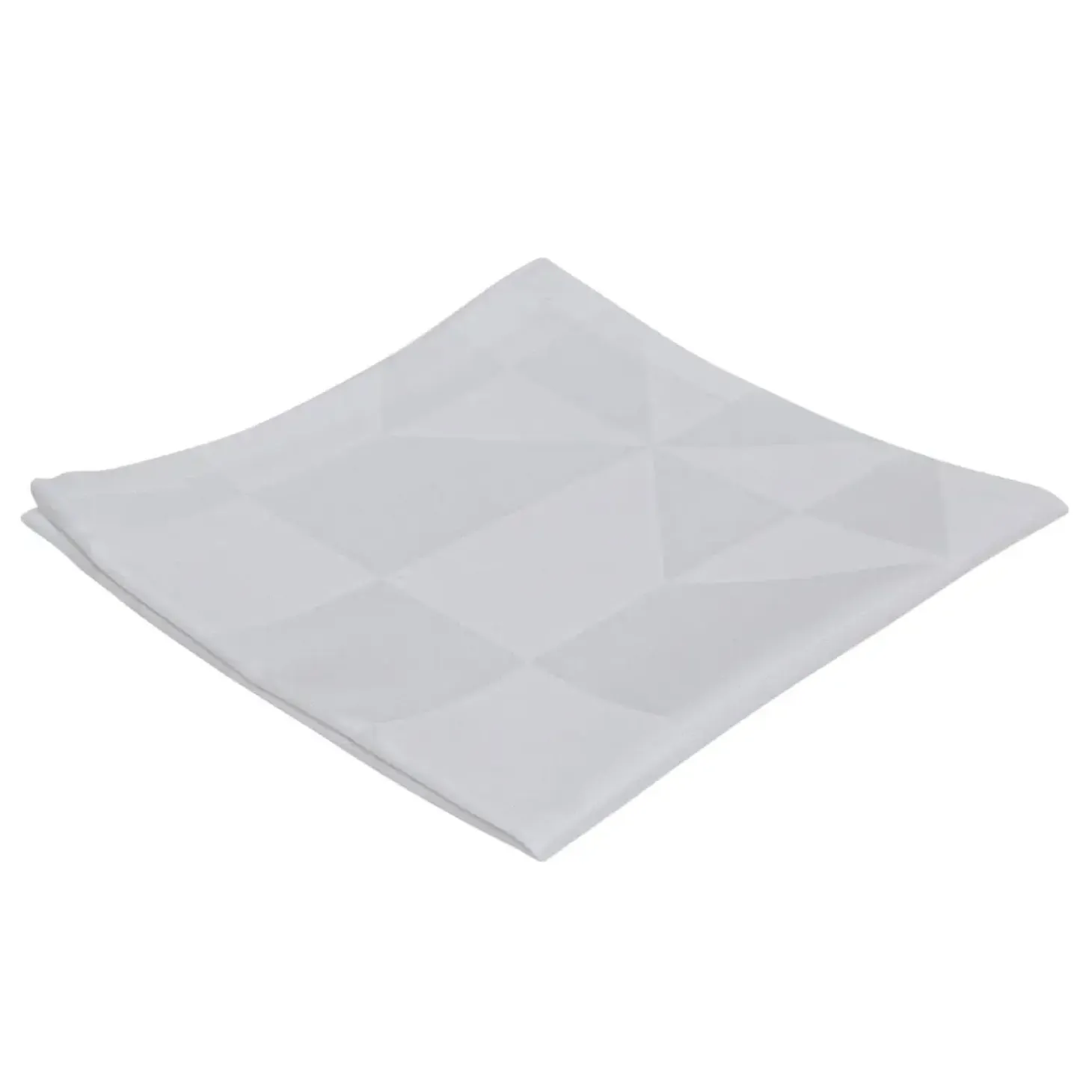 Compliments - Serviet - Wind Damask 45x45 cm - Hvid