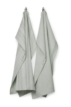 Compliments - Viskestykke - Mount Tea Towels 50x70 cm - 2 pack - Grøn