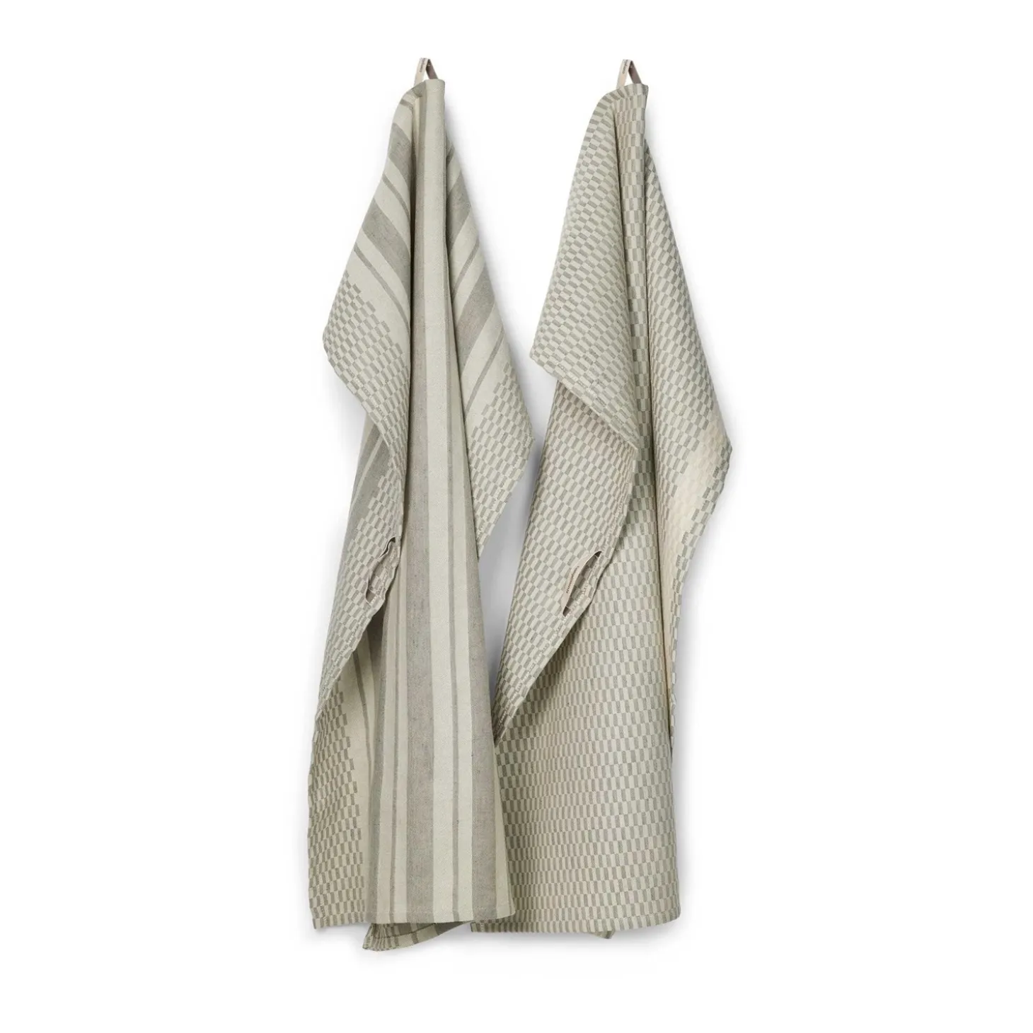 Compliments - Viskestykke - Mount Tea Towels 50x70 cm - 2 pack - Grå