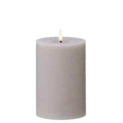 Cozy Living - LED Rustik stearinlys STEN - D10 H15 cm.