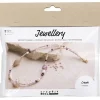 Creativ Company - Mini DIY Kit Smykker, rosa harmoni, Chunky halskæde, 1 pk.