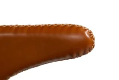 DAN-FORM - DOLPHIN Stol - Vintage lysebrun kunstlæder