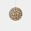 David Trubridge - Coral Pendel - Caramel Ø 60 cm