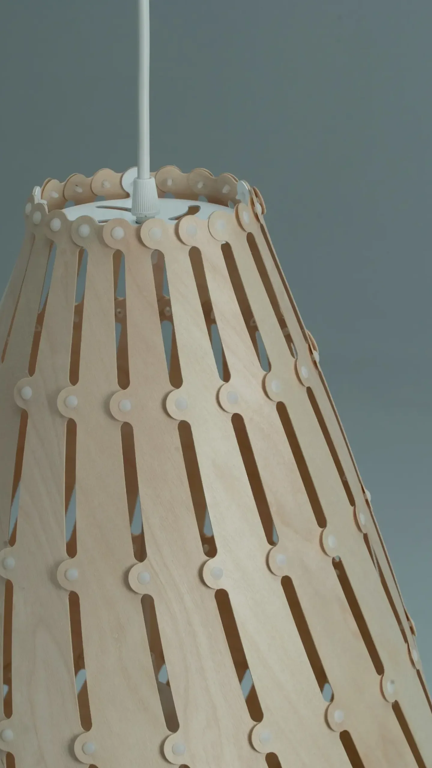 David Trubridge - Ebb Drop Lampe, natur