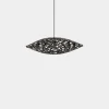 David Trubridge - Flax Pendel - Black/Black, 80 cm
